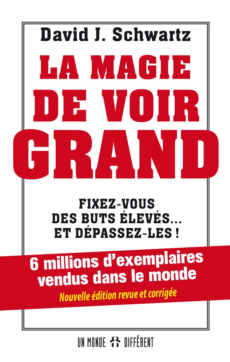 Couverture du livre 'La magie de voir grand'